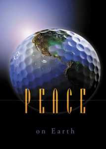 Peace on Earth golfball
